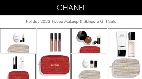 chanel box makeup set|Chanel gift set holiday 2022.